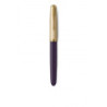 51 Plum Fountain pen M (gold nib)