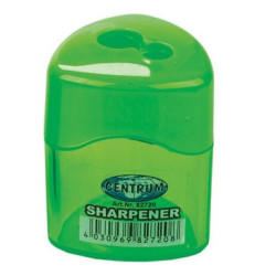 Blyantspidser med 2 spidser og container
