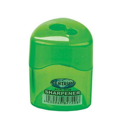 Blyantspidser med 2 spidser og container