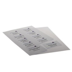 Indstiksark til navneskilte 90x51mm 5ark a 10stk