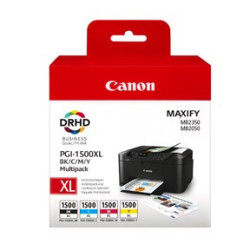 PGI-1500XL BK-C-M-Y blæk cart. value pack blister