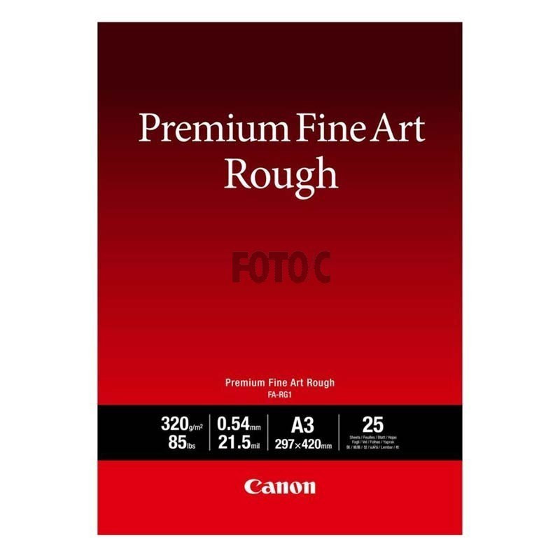 A3 Premium FineArt Rough 25ark