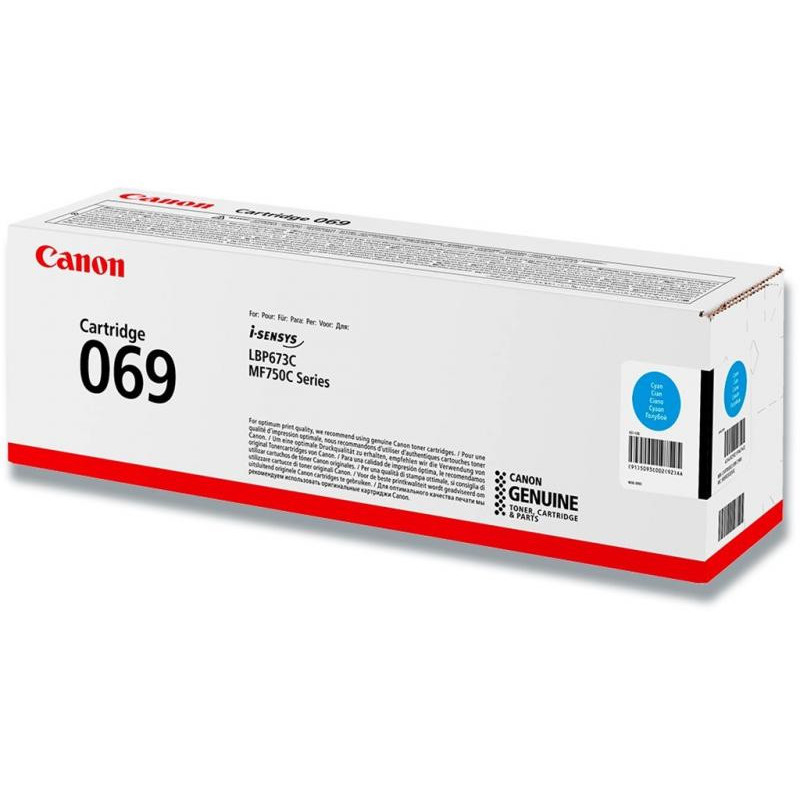069 C Cyan Toner kassette 1.9k
