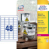Avery L4778-20 Heavy duty etiketter