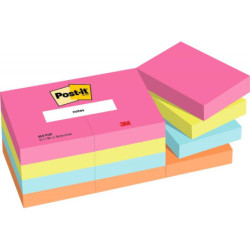 Post-it Poptimistic Cabin Pack 38x51 100sh (12stk)