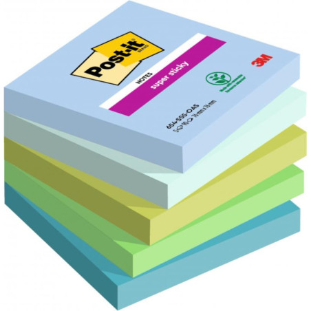 Post-it SS Oasis 76x76 90sh (5stk)