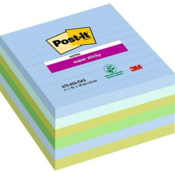 Post-it SS-Notes 101x101 lin. Oasis (6stk)