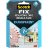 Scotch-Fix transparent mont. tape 19mm x 5m