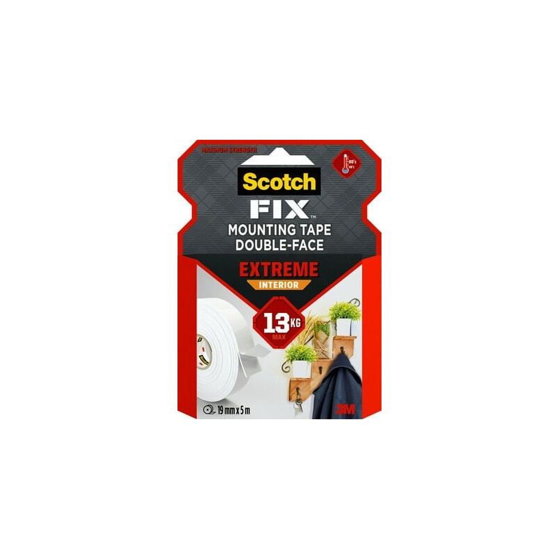 Scotch-Fix Extreme mont. tape 19mm x 5m inde
