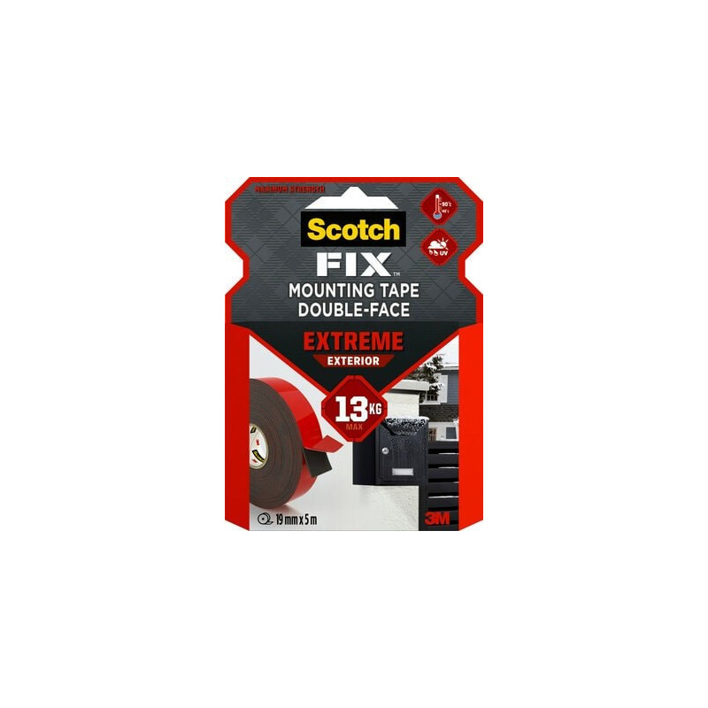 Scotch-Fix Extreme mont. tape 19mm x 5m ude
