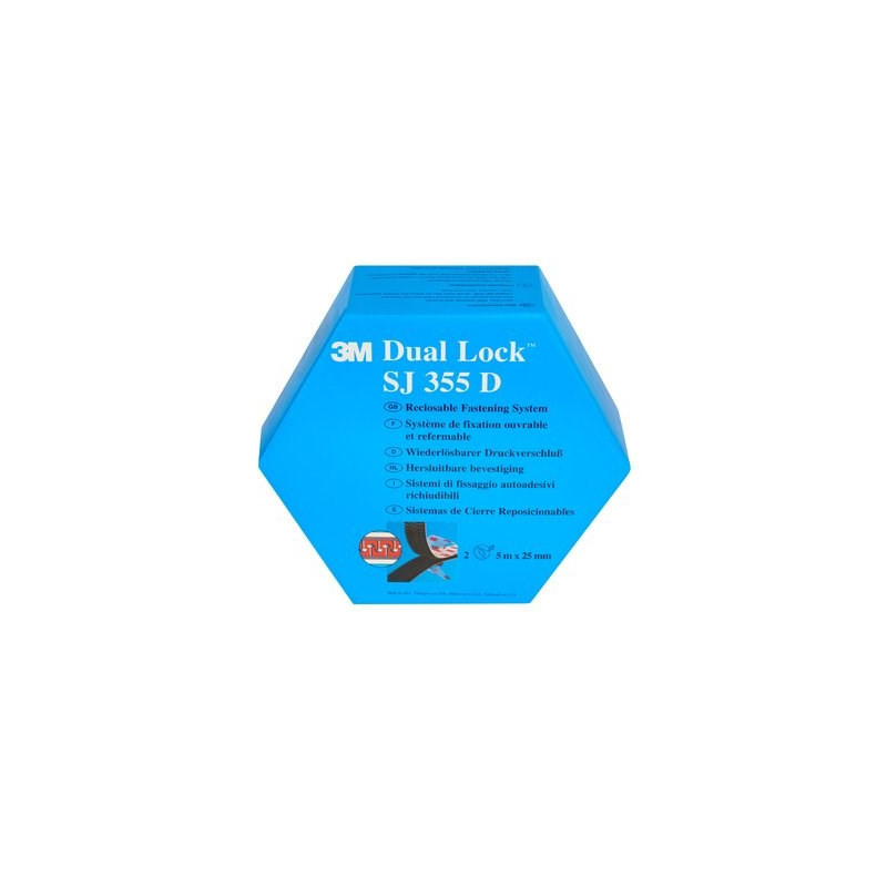 Dual lock SJ355DCF fastener 2x5m