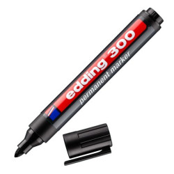Edding 300 sort Permanent marker