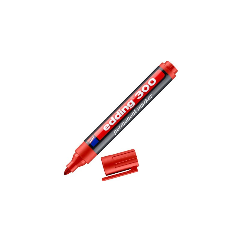 Edding 300-2 rød Permanent marker