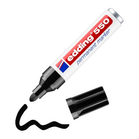 Edding 550 sort Permanent marker