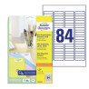 Avery L7656-25 35mm dias-småting 84 pr. ark 46 x 11.1 25 ark