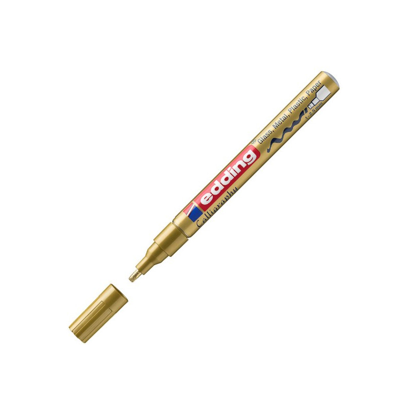 Edding 753-53 guld kalligrafi paint marker 10stk.
