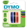 DYMO 3D Prægetape 13151 rød, blå, sort