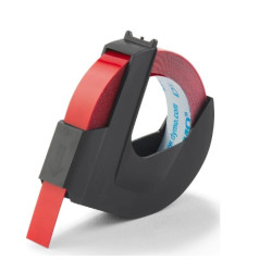 DYMO 3D Prægetape 524702 - S0720220 - S0898150 9mm x 3m Rød ( 1stk.)