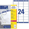 Avery L7159-100 Adresse etiketter små kuverter 24 pr. ark 63.5 x 33.9 100 ark
