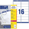 Avery L7162-100 Adresse etiketter små kuverter 16 pr. ark 99.1 x 33.9 100 ark