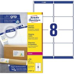 Avery L7165-100 Adresse etiketter store kuverter 8 pr. ark 99.1 x 67.7 100 ark