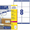 Avery L7165-100 Adresse etiketter store kuverter 8 pr. ark 99.1 x 67.7 100 ark