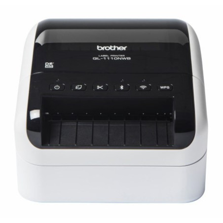QL-1110NWBC Trådløs shipping og stregkode label printer