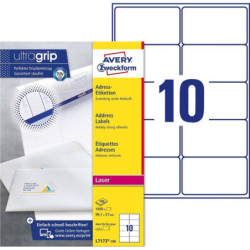 Avery L7173-100 Adresse etiketter store kuverter 10 pr. ark 99.1 x 57 100 ark