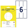 Avery 3362 all round Etiketter