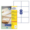 Avery LR3427 Universaletiketter af genbrugspapir 105x74mm 100ark