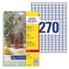 Avery L7785-25 Gennemsigtige etiketter 17,8x10mm 25ark