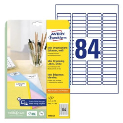 Avery L7656-25 Mini-etiketter hvide