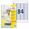 Avery L7656-25 Mini-etiketter hvide 46x11,1mm 25ark
