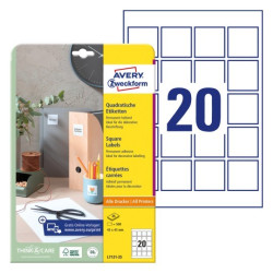 Avery L7121-25 QR Code Product labels