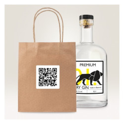Avery L7121-25 QR Code Product labels blockout, 45 x 45mm 25Ark , 20 pr. ark