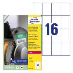 Avery B5274-50 Ekstremt modstandsdygtige og elastiske etiketter