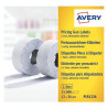 Avery PLR1226 Hvid Prisetiket 1 linie