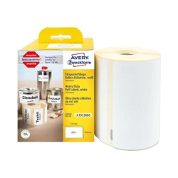 Avery A1933086 Holdbare polyester etiketter til etiketprinter
