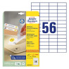 Avery L6027REV-25 Aftagelige etiketter