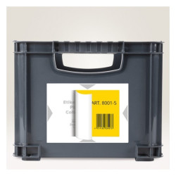 Avery 8001-20 Placard etiketholdere, forprintede 120 x 80 mm, Fortrykt, A4 20ark