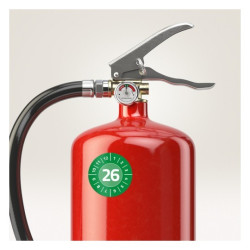 Avery 6946-2026 Inspektionsetiketter 2026 med NoPeel™ Ø30mm 10ark