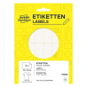 Avery 51066 Selvklæbende navneskilte 76x19mm 120 etiketter folie