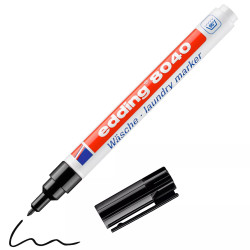Edding 8040 sort tekstil permanent marker