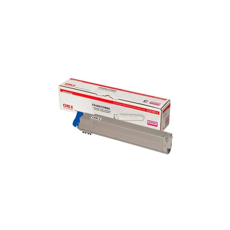 Tonerpatron 42918914 magenta C9600-C9800, original OKI (15000s)