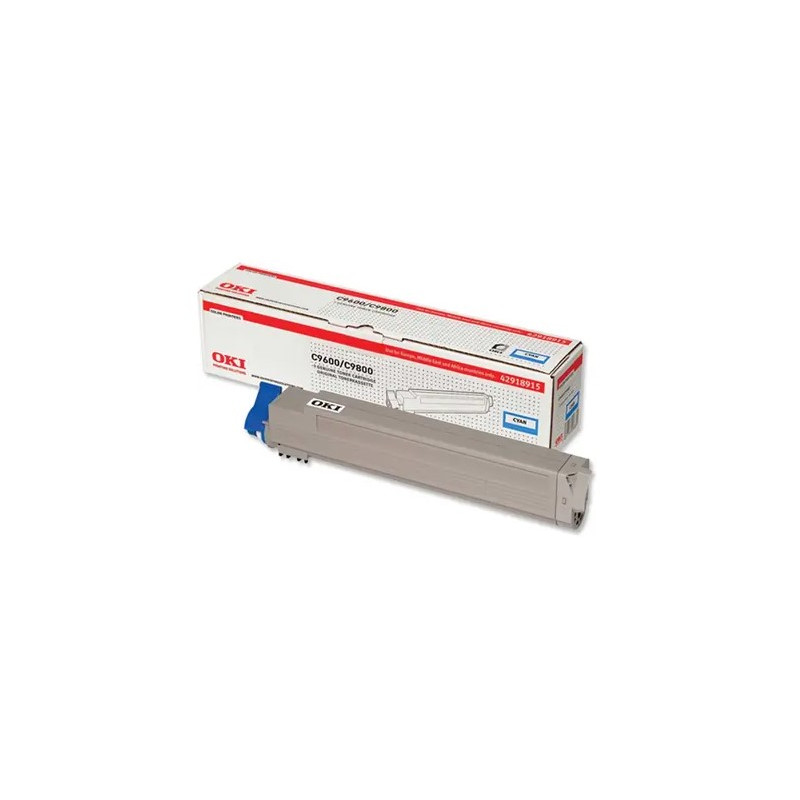Tonerpatron 42918915 cyan C9600-C9800, original OKI (15000s)