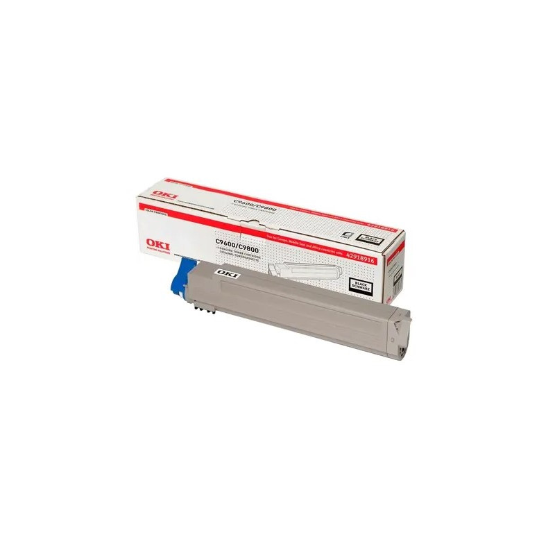 Tonerpatron 42918916 sort C9600-C9800, original OKI (15000s)