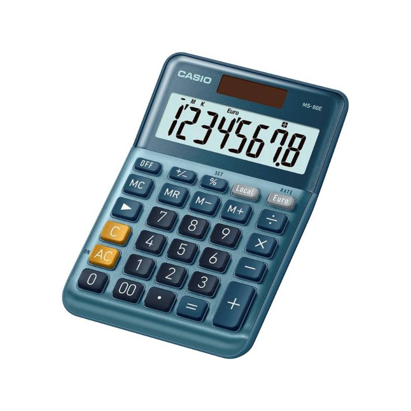 copy of Casio MS-80VERII 8 ciff. stort displ. Euro omregning