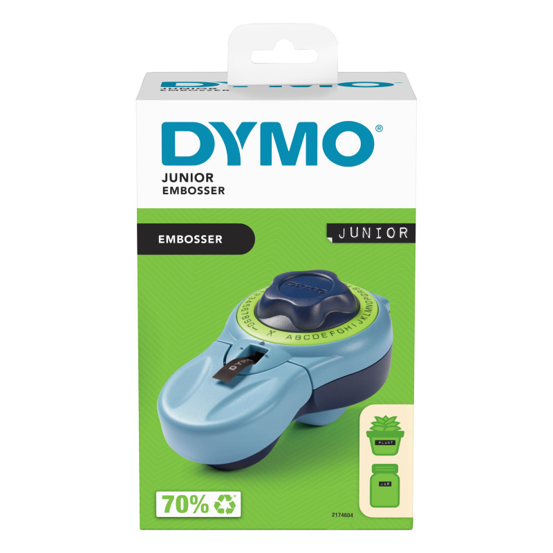 DYMO junior label-prægemaskine 9mm 3D prægetape S0717910
