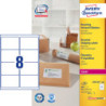 Avery LR7165-100 Adresse etiketter store kuverter 8 pr. ark 99.1 x 67.7 100 ark