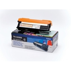 Tonerpatron TN320BK - TN-320BK Sort
